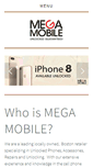 Mobile Screenshot of megamobileboston.com
